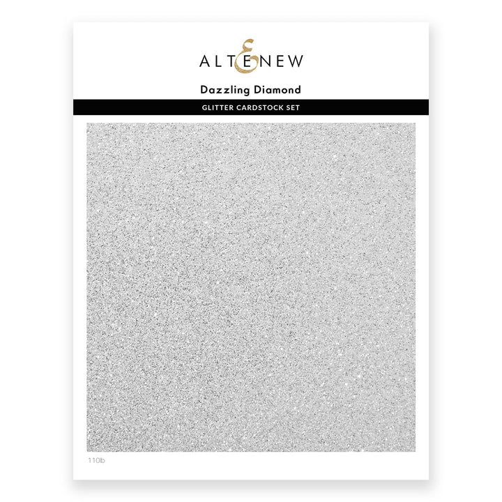 Cardstock Glitter Cardstock Set - Dazzling Diamond (8.5x11, 8 sheets)