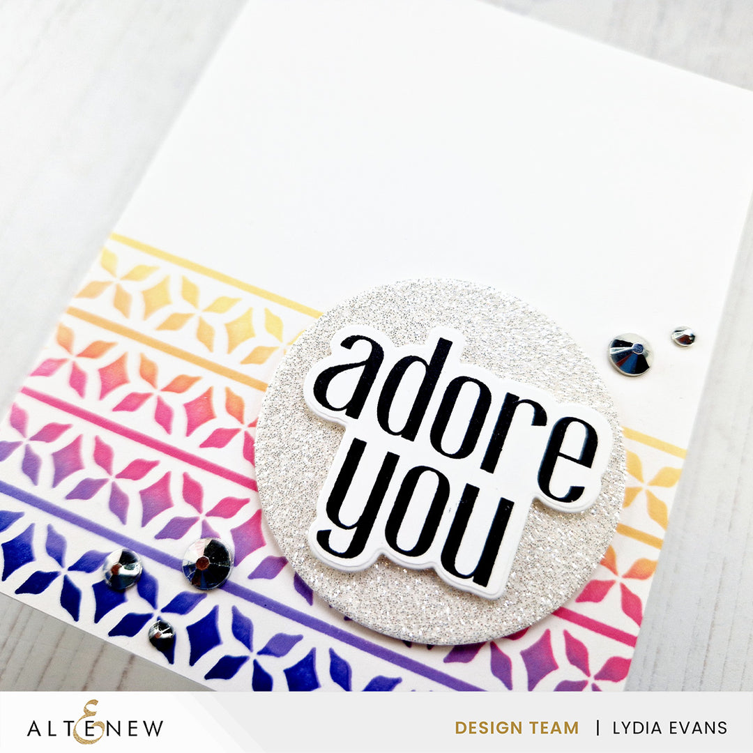 Cardstock Glitter Cardstock Set - Moonstone (8.5x11, 10 sheets)