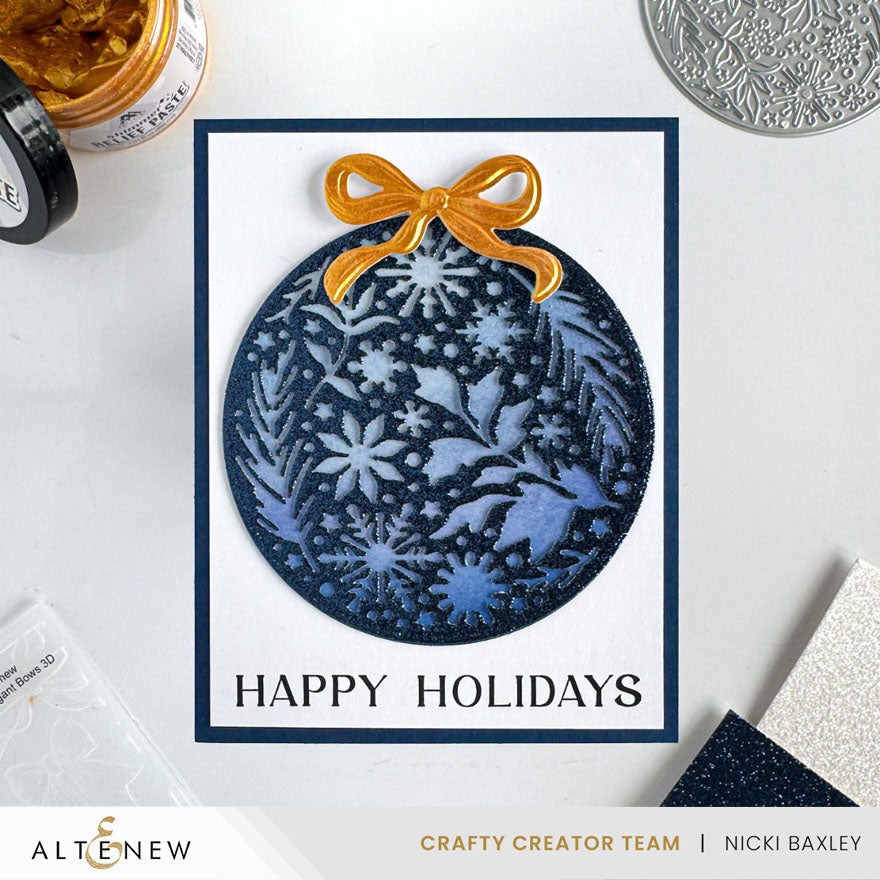 Cardstock Glitter Cardstock Set - Sapphire (8.5x11, 10 sheets)