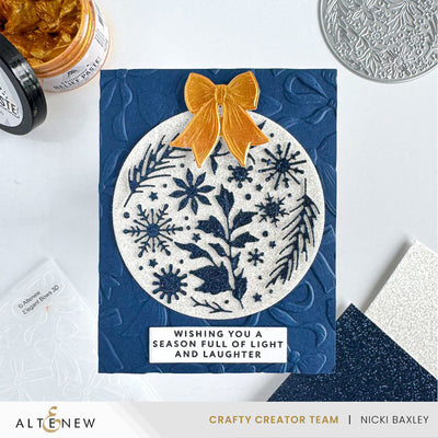 Cardstock Glitter Cardstock Set - Sapphire (8.5x11, 10 sheets)