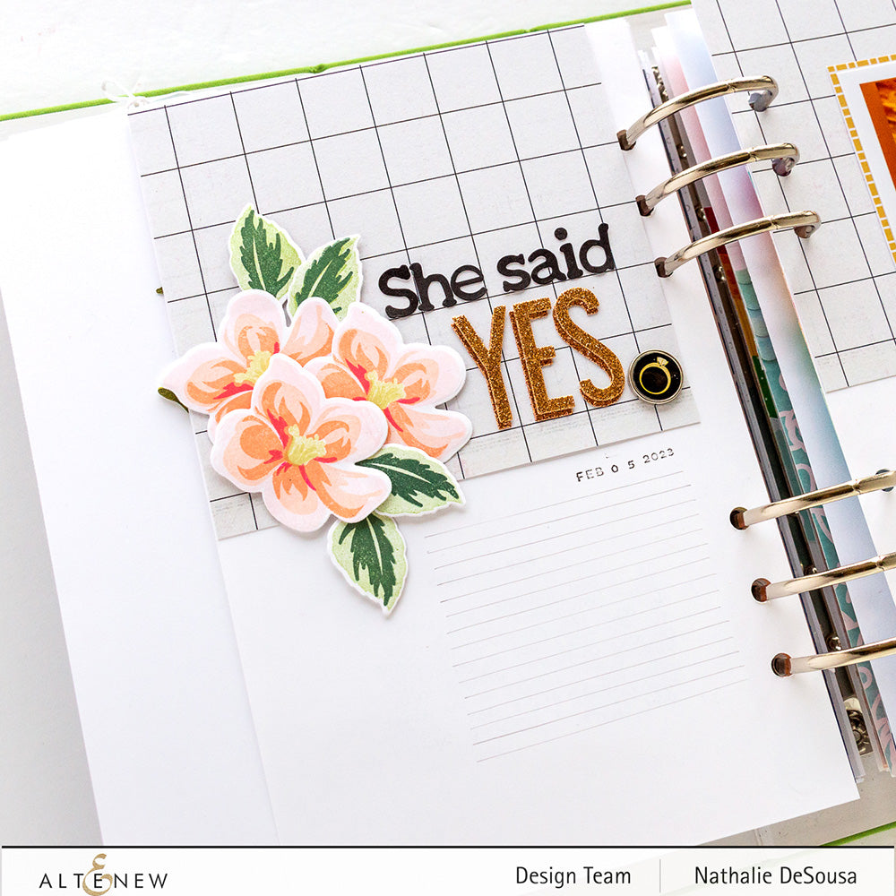 Cardstock Glitter Gradient Cardstock Set - Golden Sunrise