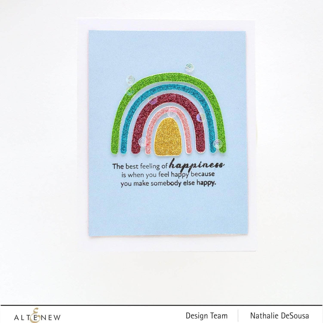 Cardstock Glitter Gradient Cardstock Set - Ocean Reflection