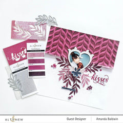 Cardstock Glitter Gradient Cardstock Set - Pink Brilliance
