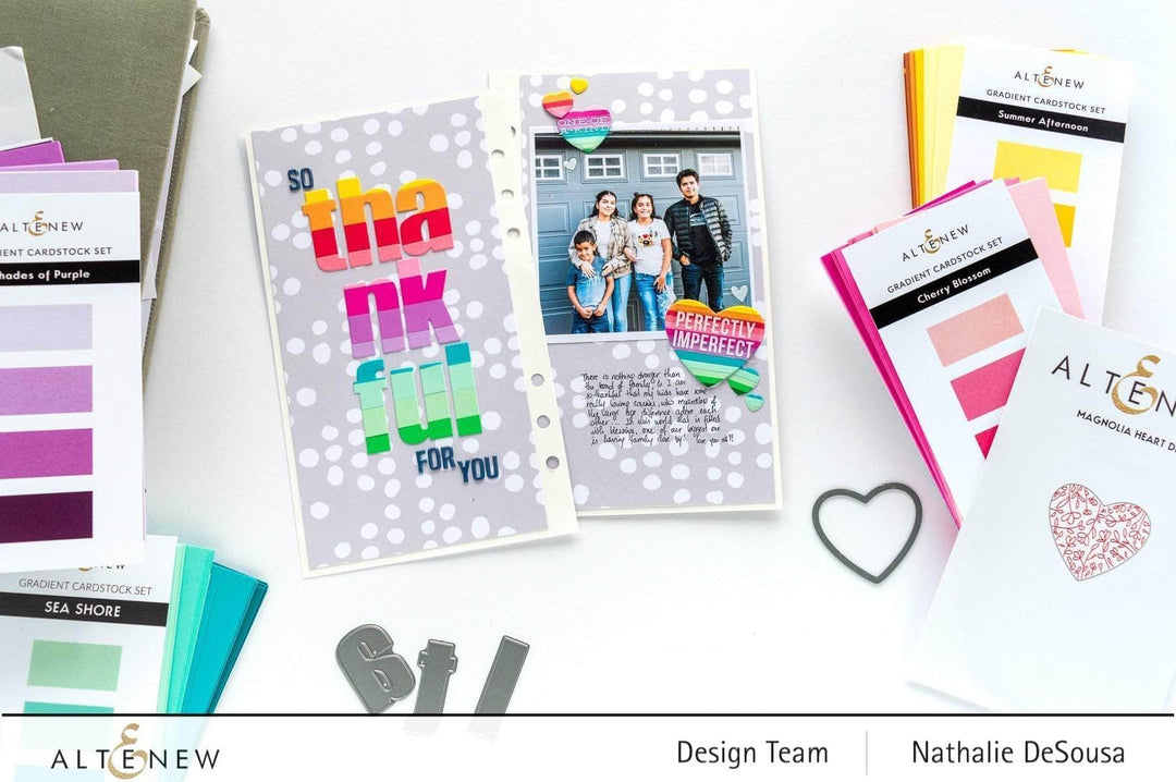 Cardstock Gradient Cardstock Set - Green Meadows