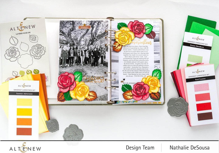 Cardstock Gradient Cardstock Set - Green Meadows