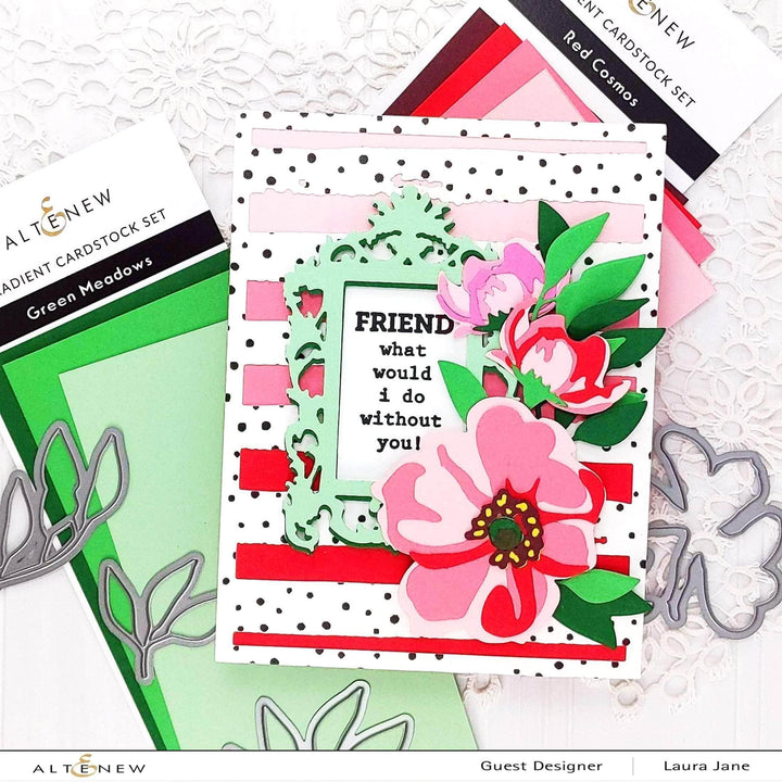 Cardstock Gradient Cardstock Set - Green Meadows