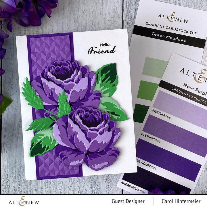 Cardstock Gradient Cardstock Set - New Purple