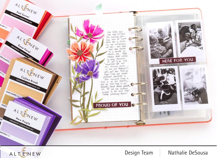 Cardstock Gradient Cardstock Set - New Purple