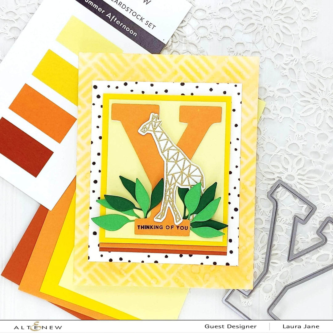 Cardstock Gradient Cardstock Set - Summer Afternoon