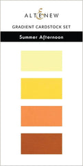 Cardstock Gradient Cardstock Set - Summer Afternoon