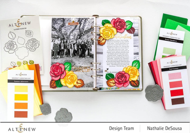 Cardstock Gradient Cardstock Set - Summer Afternoon