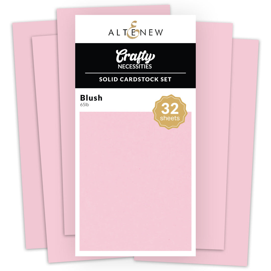 Cardstock Solid Cardstock Set - Blush (32 sheets/set)