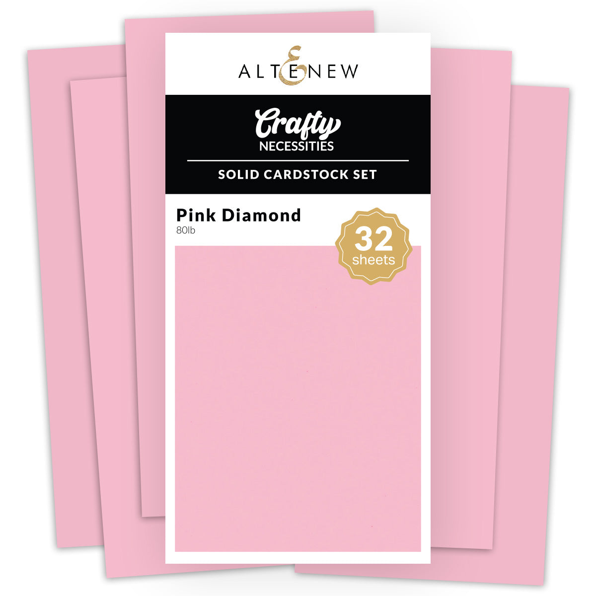 Cardstock Solid Cardstock Set - Pink Diamond (32 sheets/set)