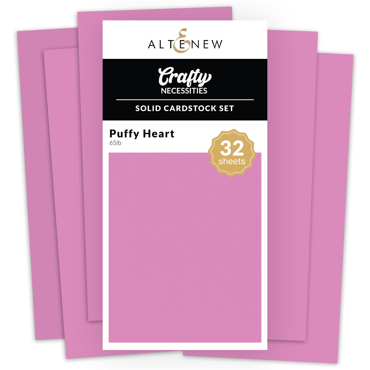 Cardstock Solid Cardstock Set - Puffy Heart (32 sheets/set)