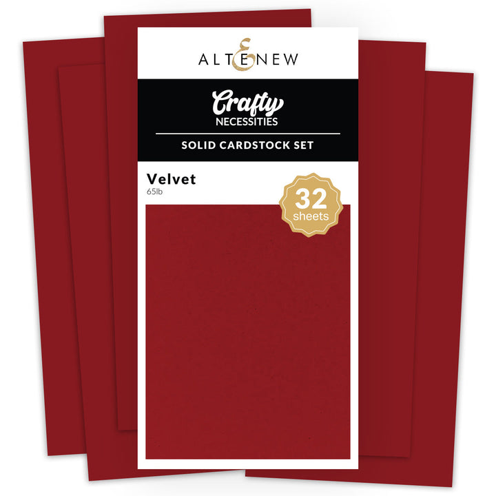 Cardstock Solid Cardstock Set - Velvet (32 sheets/set)