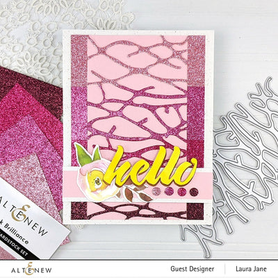 Cardstock Sparkle & Dazzle Glitter Gradient Cardstock Bundle