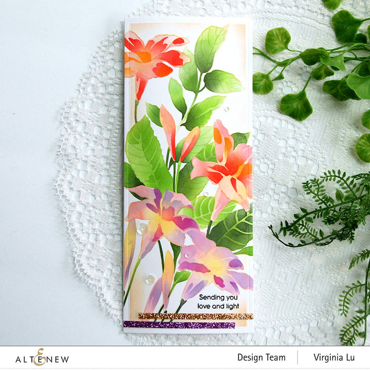 Cardstock Sparkling Twilight Glitter Gradient Cardstock Bundle