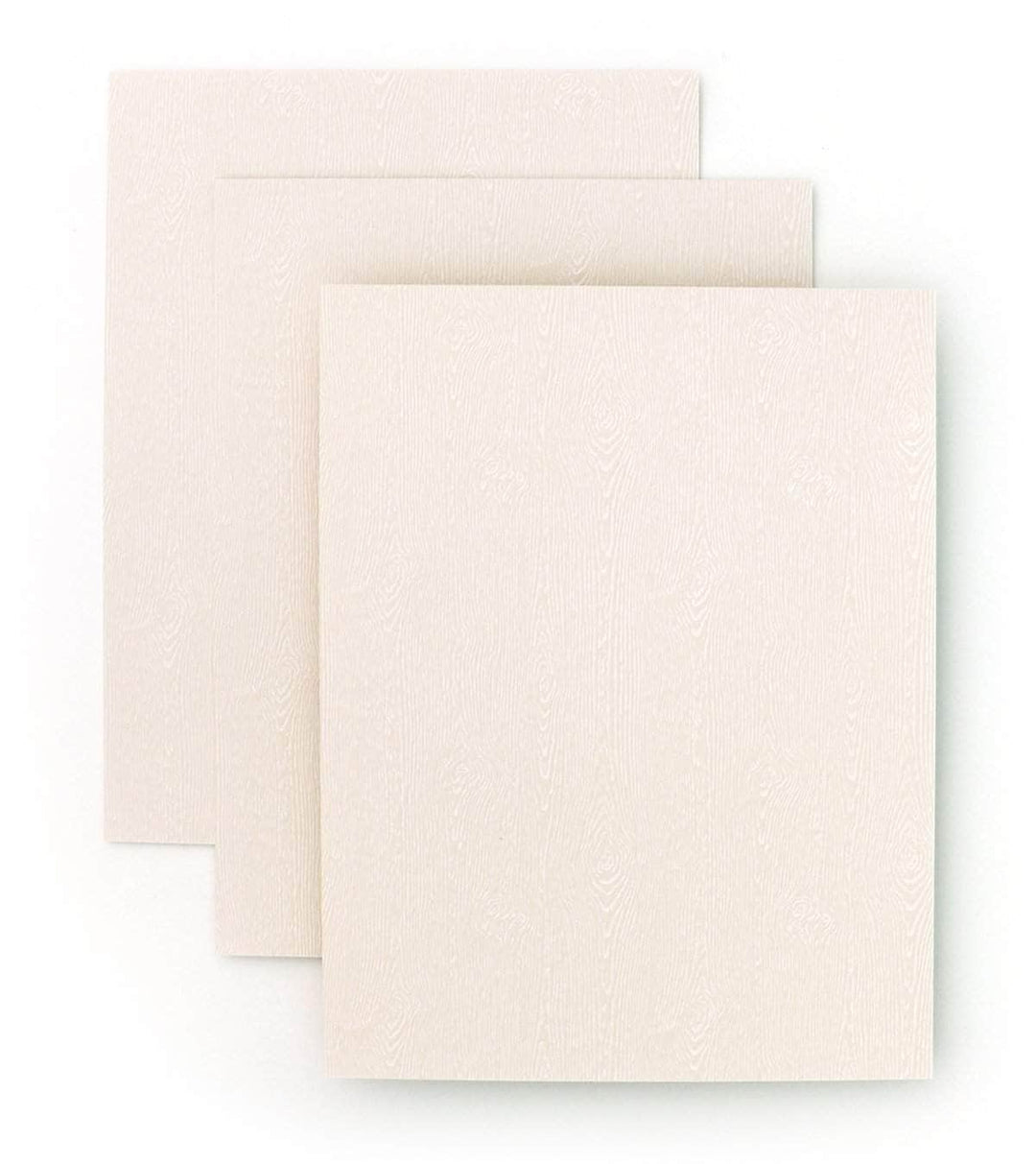 Cardstock Woodgrain Powder Cardstock (5 sheets/set)
