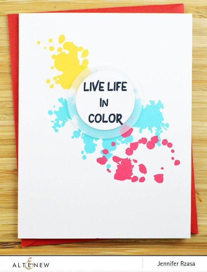 Clear Stamps A Splash of Color Stamp Set