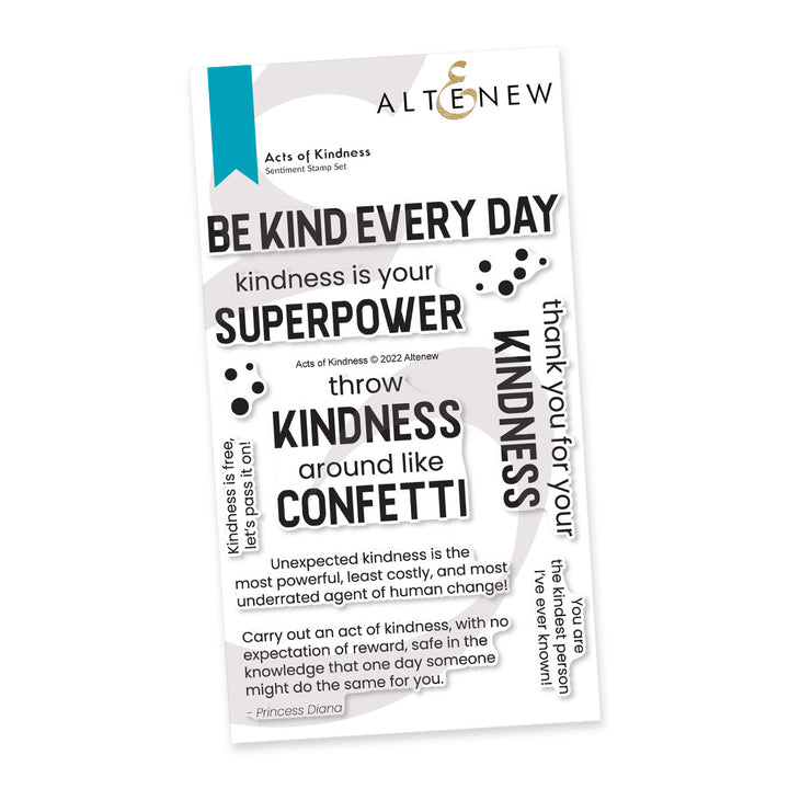 Clear Stamps Acts of Kindness Stamp Set