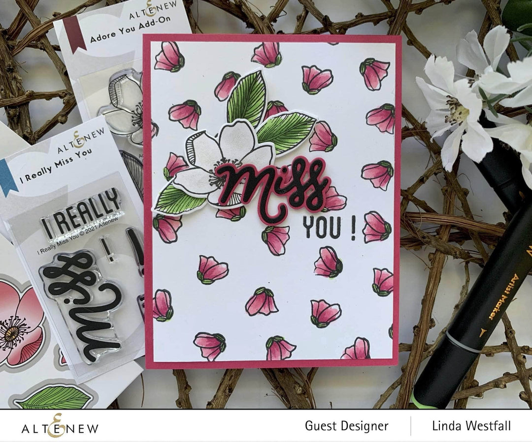 Clear Stamps Adore You Add-On Stamp Set