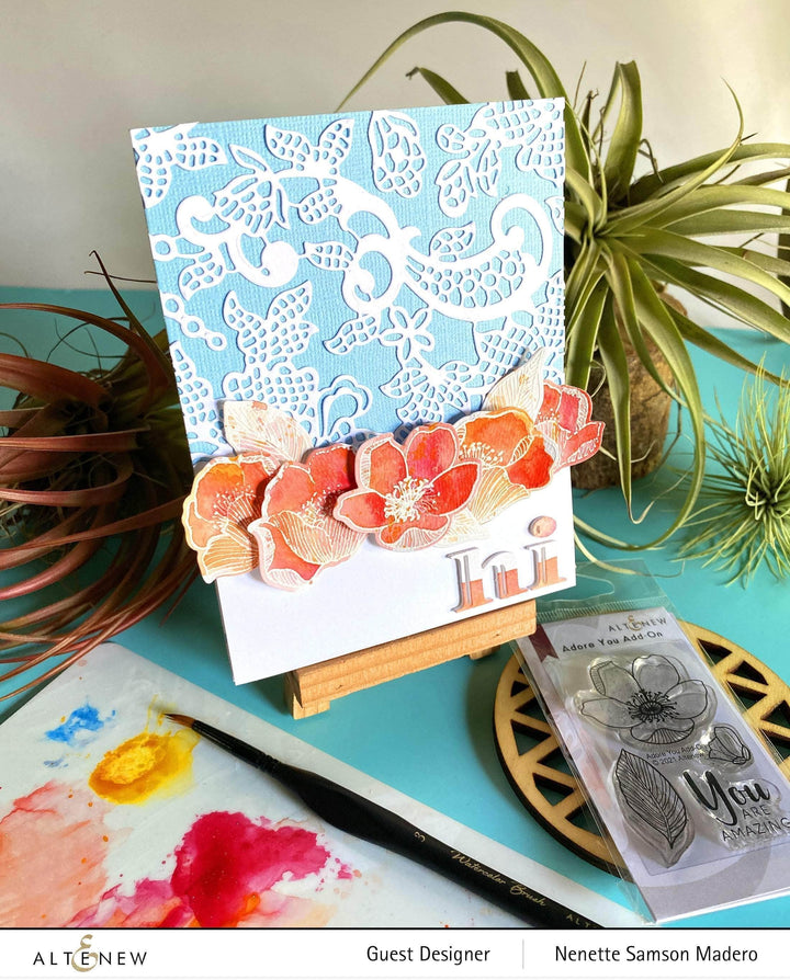 Clear Stamps Adore You Add-On Stamp Set