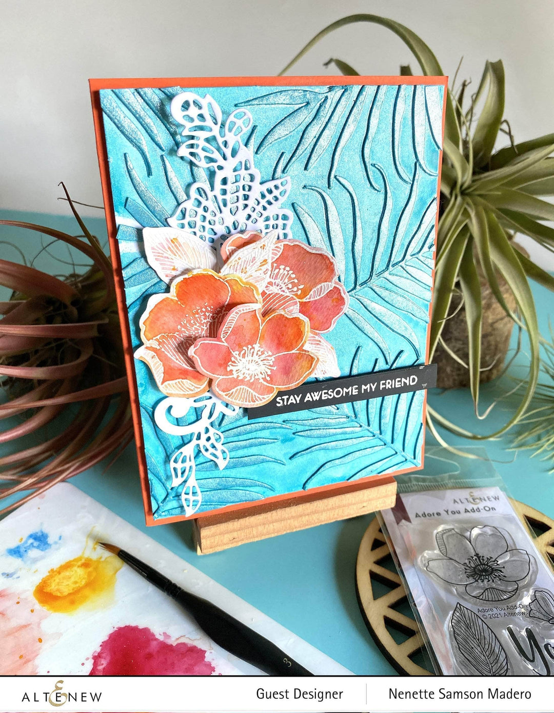 Clear Stamps Adore You Add-On Stamp Set