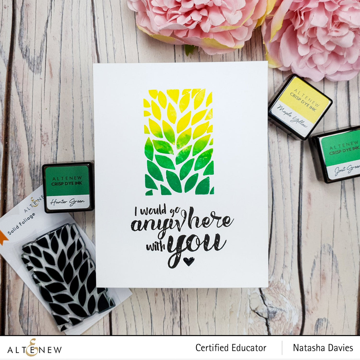 Clear Stamps Anywhere With You Stamp Set