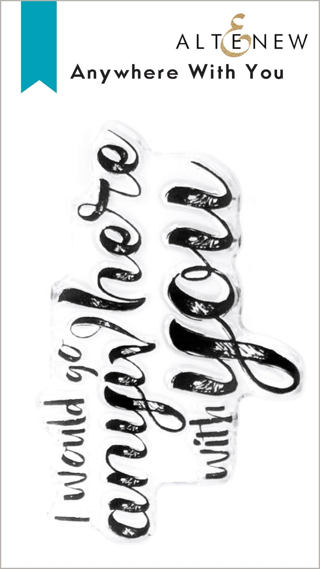 Clear Stamps Anywhere With You Stamp Set