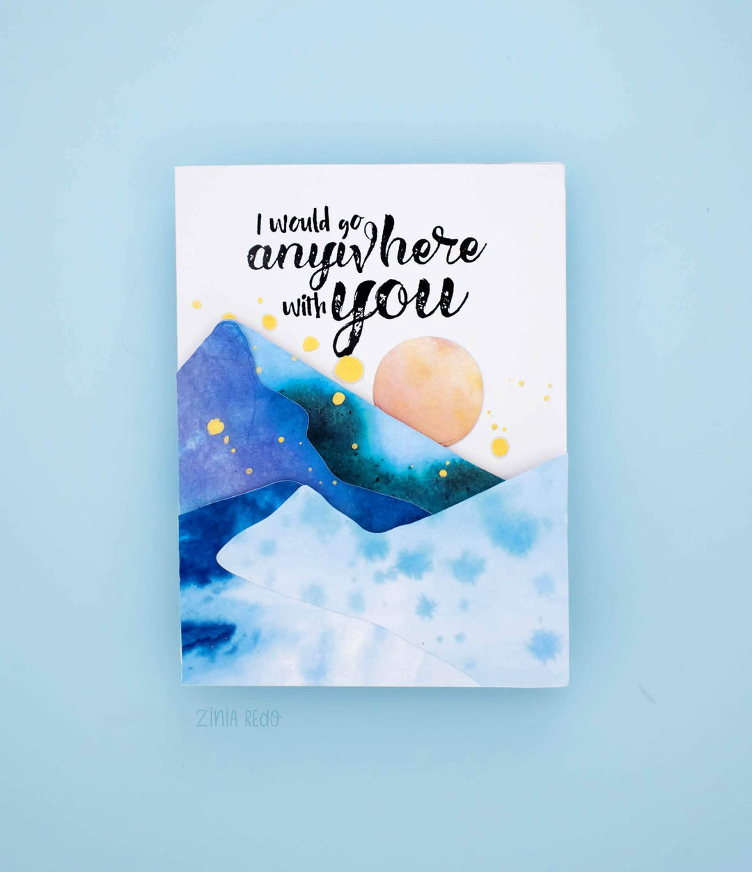 Clear Stamps Anywhere With You Stamp Set