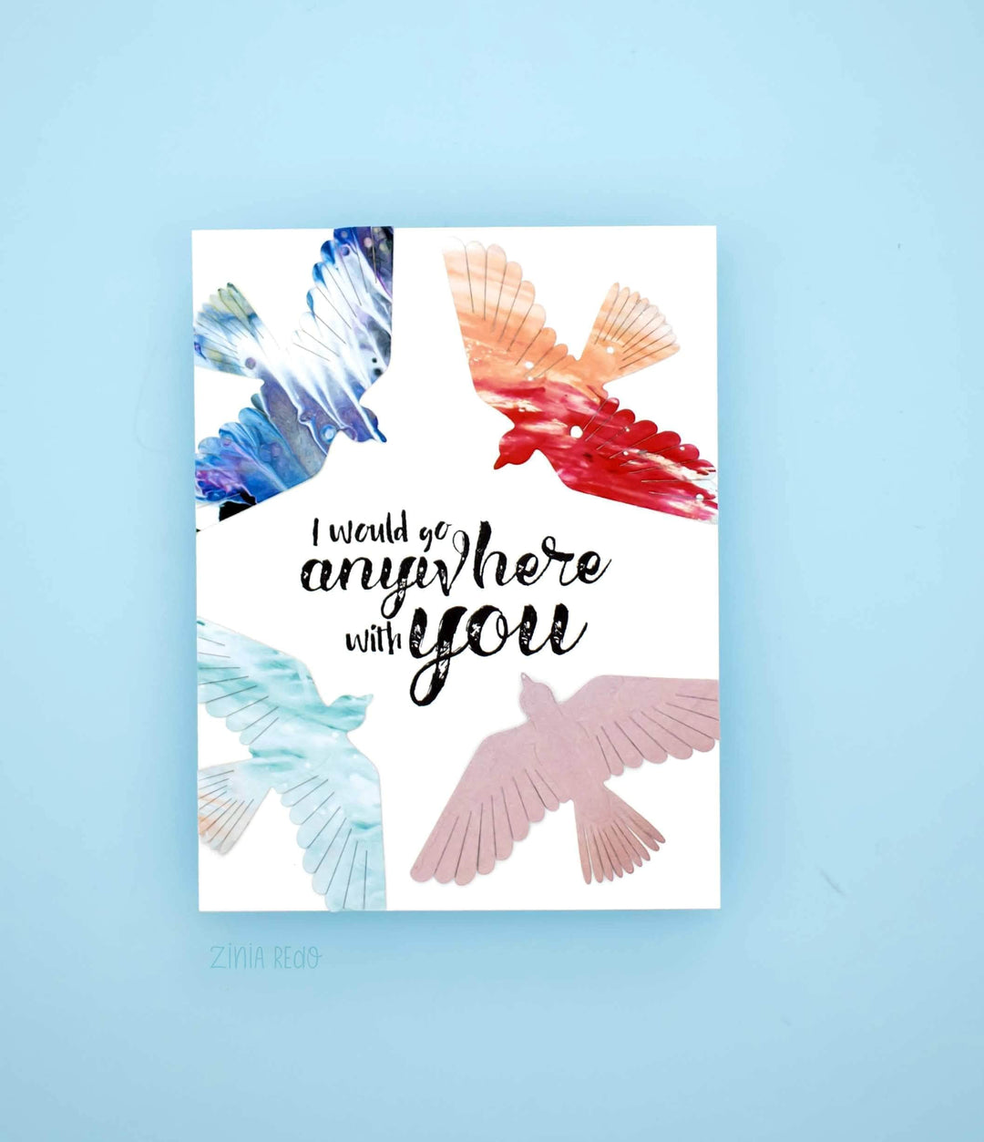 Clear Stamps Anywhere With You Stamp Set