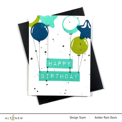 Clear Stamps Balloon Bunch Stamp Set
