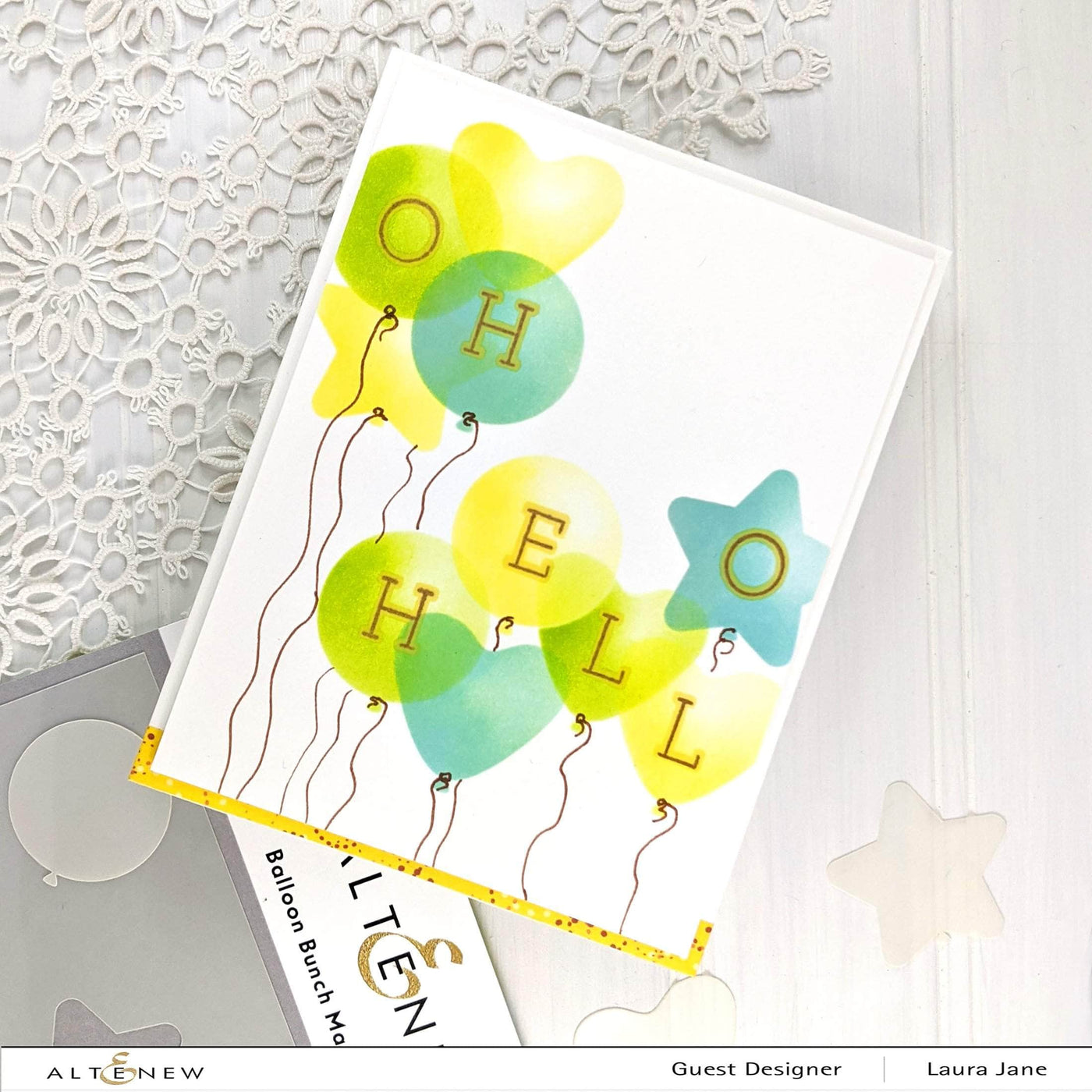 Clear Stamps Balloon Bunch Stamp Set