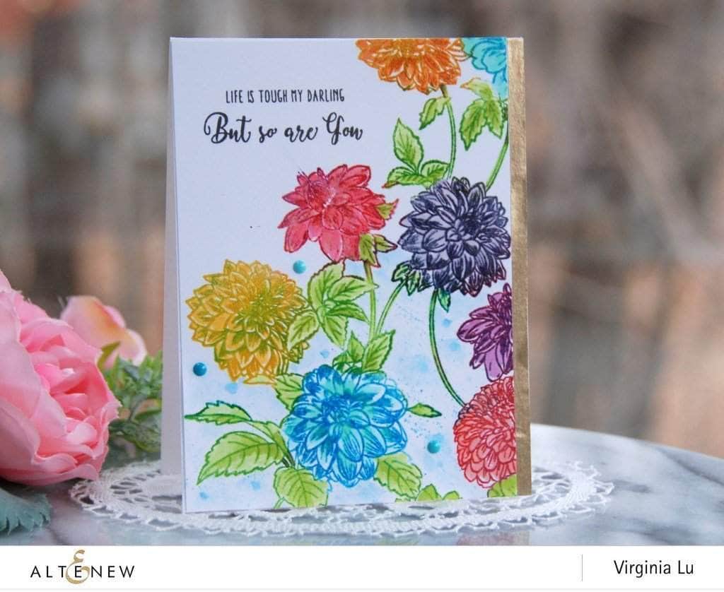 Clear Stamps Beautiful Blossoms Stamp Set