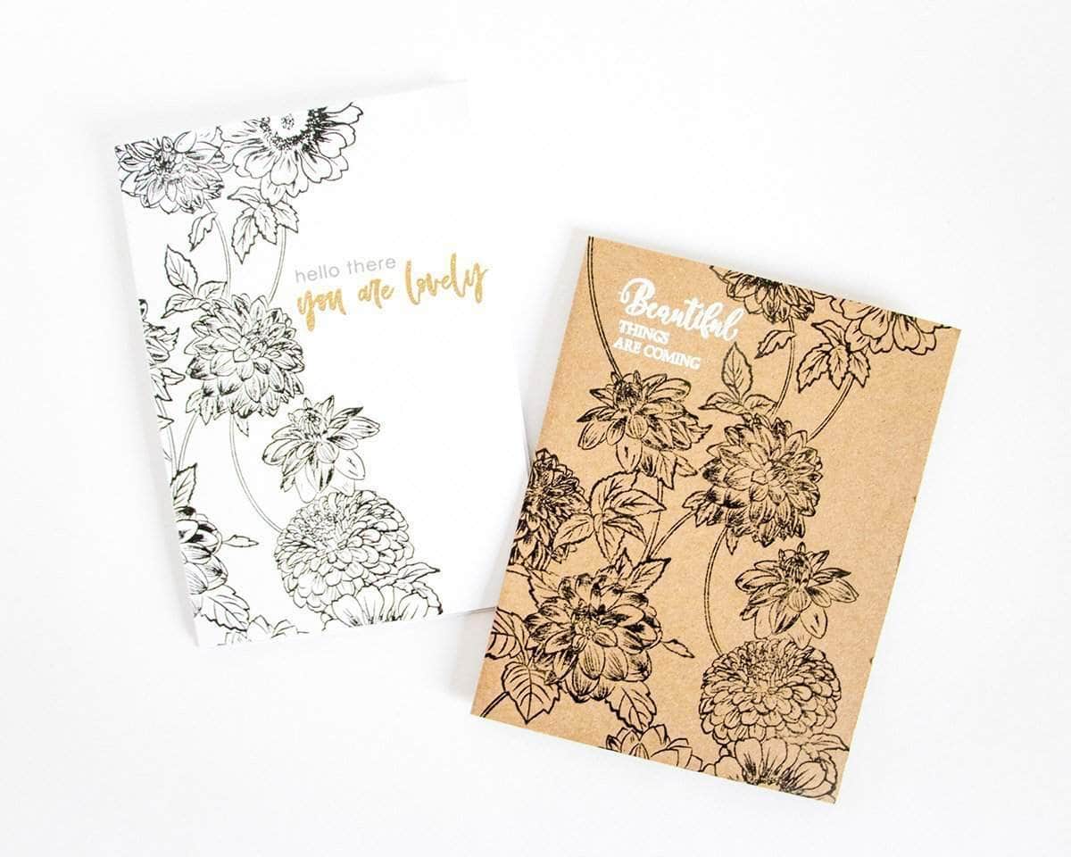 Clear Stamps Beautiful Blossoms Stamp Set