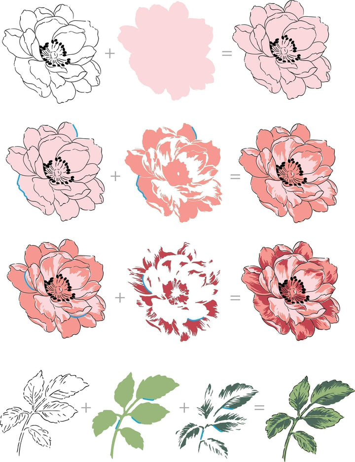 Clear Stamps Beautiful Day Stamp Set
