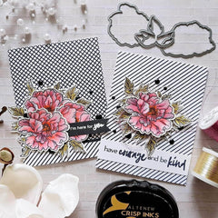 Clear Stamps Beautiful Peony Stamp Set