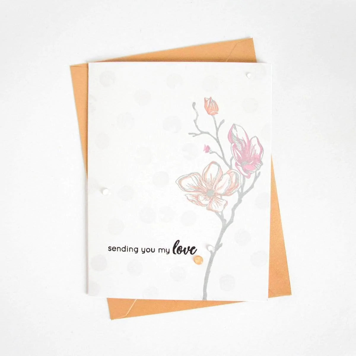 Clear Stamps Beautiful Peony Stamp Set