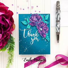 Clear Stamps Beautiful Peony Stamp Set