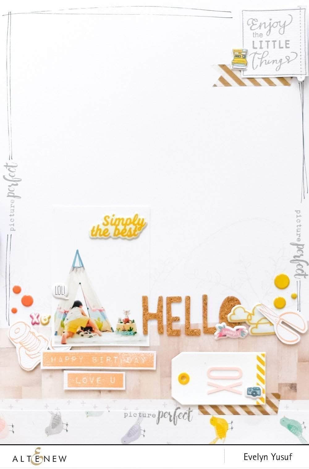 Clear Stamps Beautiful You Stamp Set