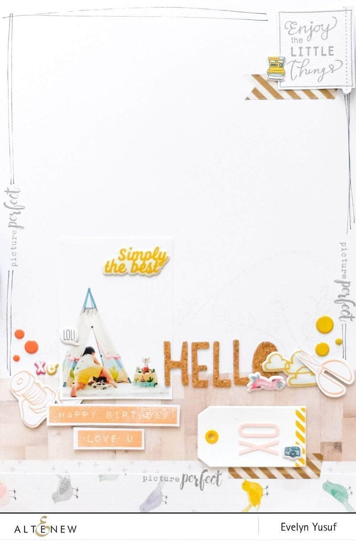 Clear Stamps Beautiful You Stamp Set