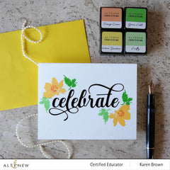 Clear Stamps Billowing Blossoms Stamp Set