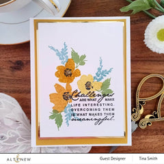 Clear Stamps Billowing Blossoms Stamp Set