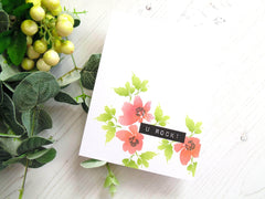 Clear Stamps Billowing Blossoms Stamp Set