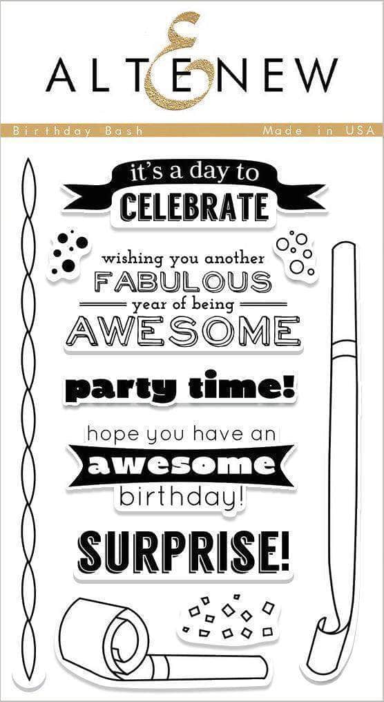 Clear Stamps Birthday Bash Stamp Set
