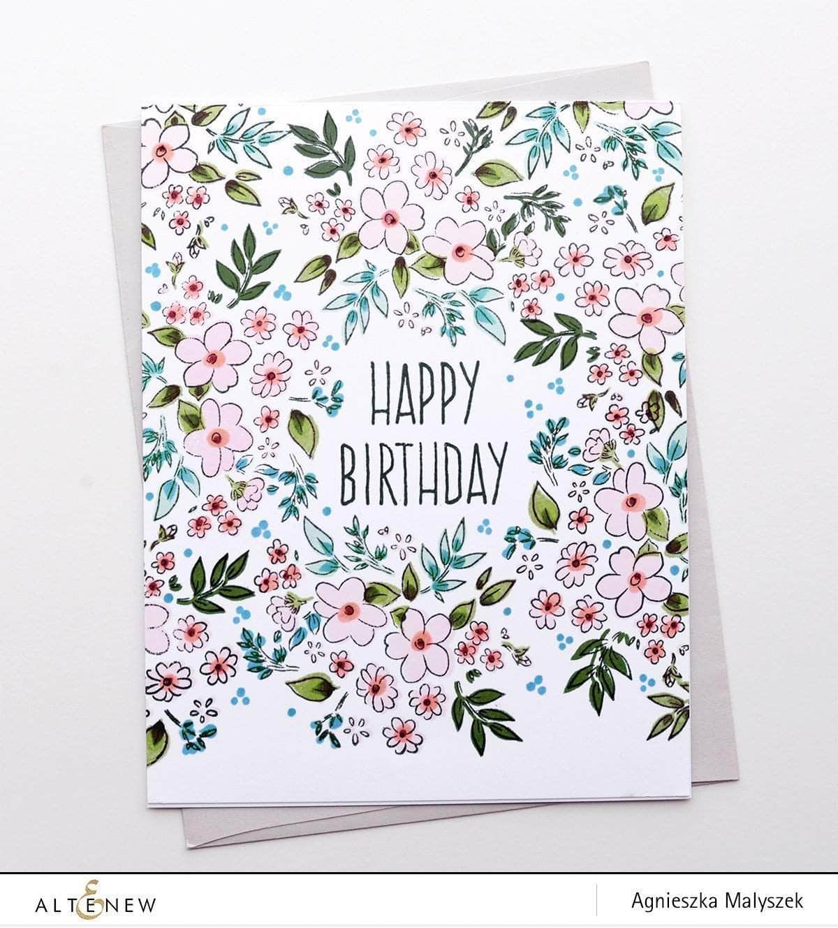Clear Stamps Birthday Builder Stamp Set