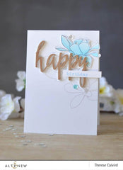 Clear Stamps Birthday Greetings Stamp Set