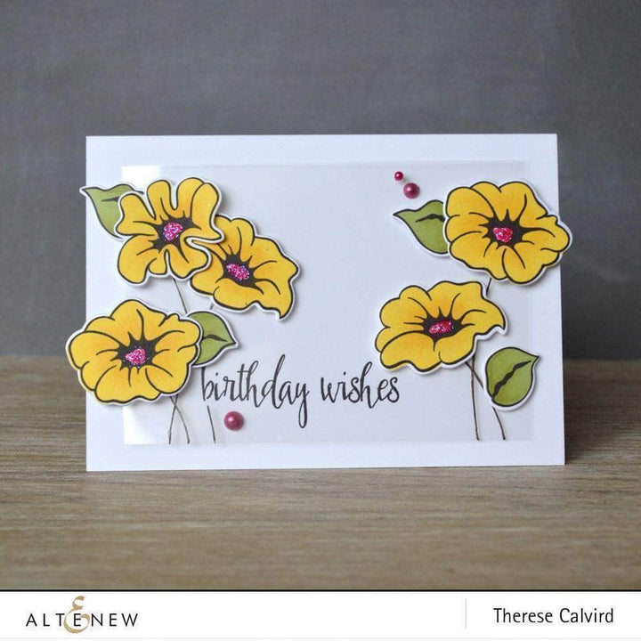 Clear Stamps Birthday Greetings Stamp Set