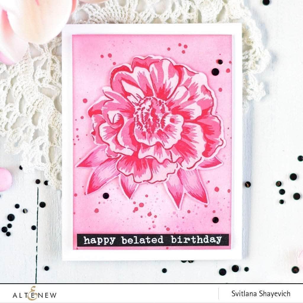 Clear Stamps Birthday Greetings Stamp Set
