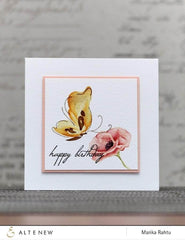 Clear Stamps Birthday Greetings Stamp Set